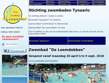 Tablet Screenshot of deleemdobben.nl